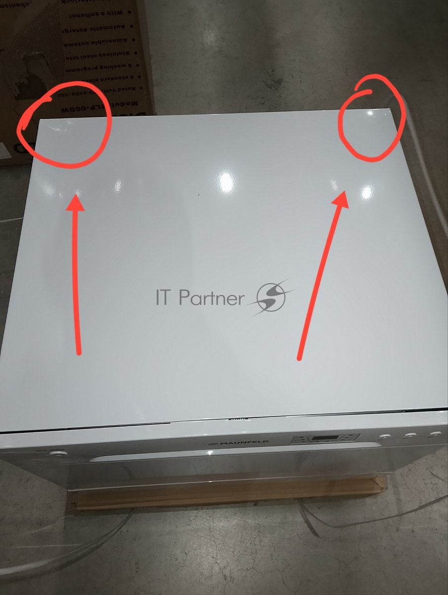(Поврежденный товар) Посудомоечная машина MAUNFELD MLP-06DW [Cм.описание!]
