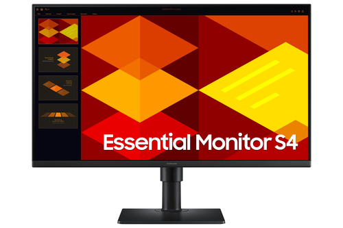 Монитор Samsung 27" Essential S4 S27D400GAUXEN черный IPS LED 16:9 HDMI матовая HAS Piv 1000:1 250cd 178гр/178гр 1920x1080 100Hz DP FHD USB 4кг