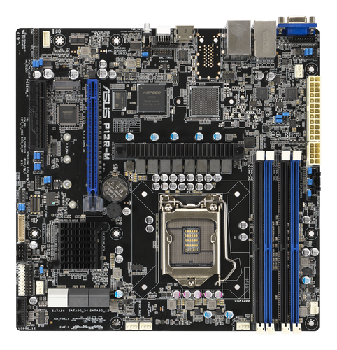 Материнская плата ASUS P12R-M LGA1200 mATX 4xDDR4 PCIEx16 PCIEx8 M.2 HDMI VGA 2хGLAN (384571)