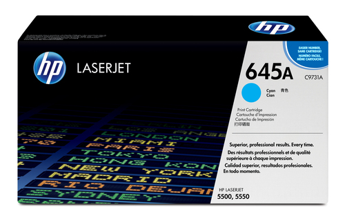 (Спец.цена) Оригинальный лазерный картридж HP C9731A (12000 стр., голубой) для HP LASERJET 5500 | 5500N | 5500DN | 5550 | 5550N | 5550DN