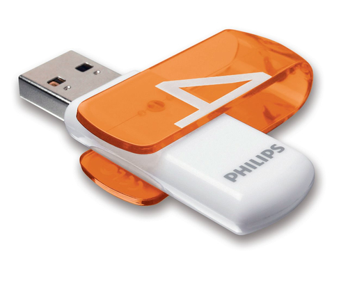 Philips Vivid <FM04FD05B/97> USB2.0 Flash  Drive 4Gb (RTL)