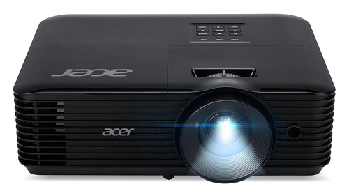 Проектор Acer X129H, DLP, 1024x768, 4800лм, черный (MR.JTH11.00Q)