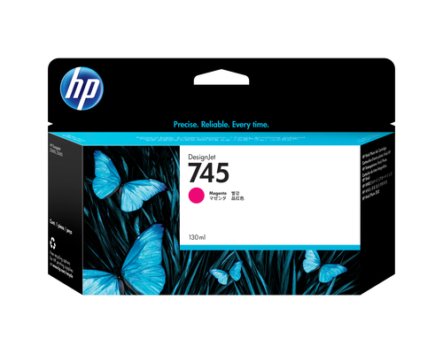 Картридж HP 745 Magenta для DesignJet Z2600 PS/Z5600 PS (130 мл) ( F9J95A )
