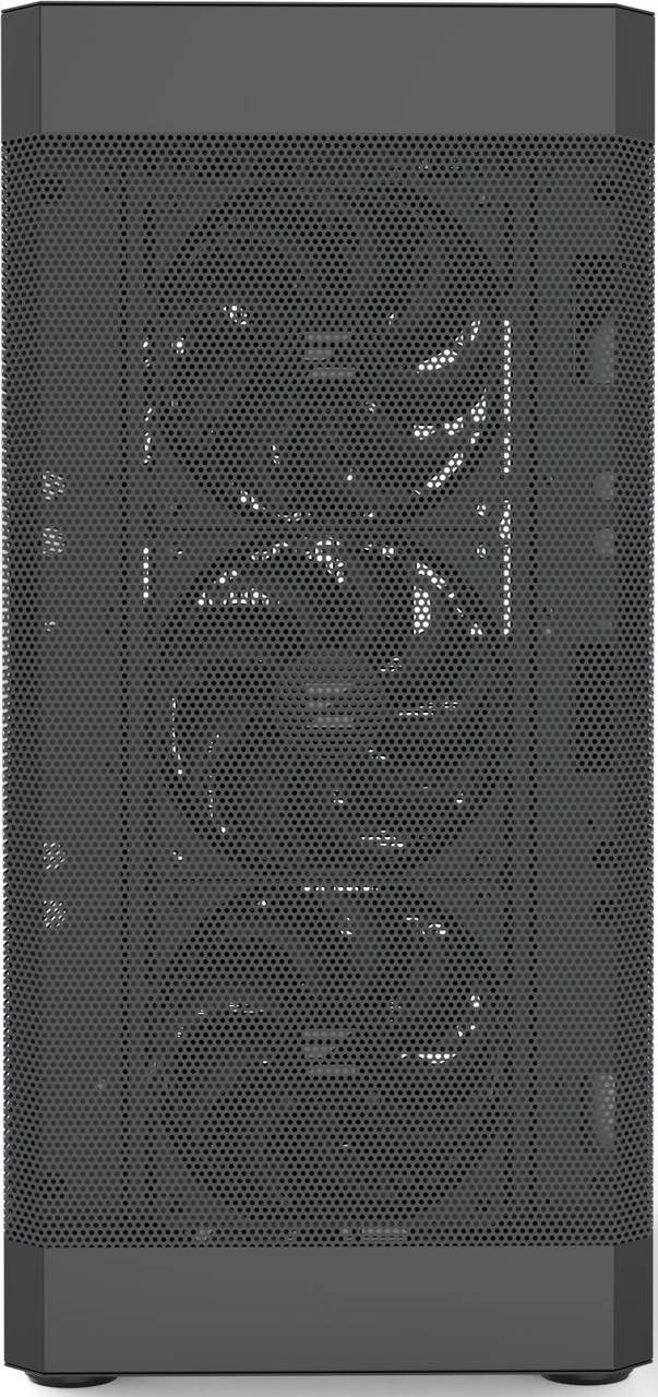 Корпус для ПК Zalman - i4, 1xUSB2.0, 2xUSB3.0, Midi Tower, без БП, цвет чёрный, I4 BLACK