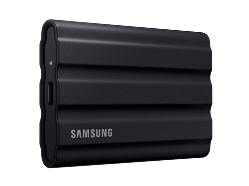 Внешний SSD External Samsung T7 Shield черный MU-PE4T0S/EU 4.0Tb (USB3.2 Gen2, up to 1050/1000Mbs, 3D TLC, 88х13х59мм, 98g)