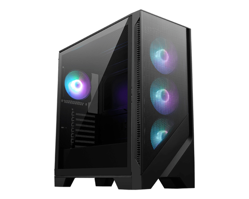 (Поврежденная упаковка) Компьютерный корпус MSI MAG FORGE 320R AirFlow Mid-Tower, ATX, 2xUSB 3.2, Audio I/O, 4x120mm ARGB Fan PWM ARGB Control Board, Tempered Glass Window