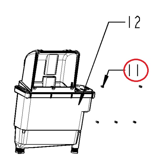 Винт RATIONAL K30X10 10.00.980 5шт