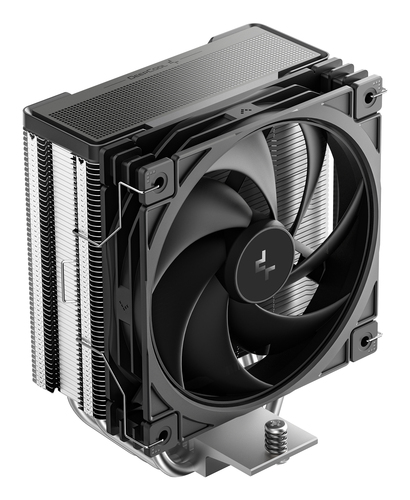 Устройство охлаждения(кулер) Deepcool AG400 G2 Soc-AM5/AM4/1200/1700/1851 серебристый/черный 4-pin 18-31.6dB Al+Cu 220W 614gr Ret (R-AG400-BKNPMG2-G)