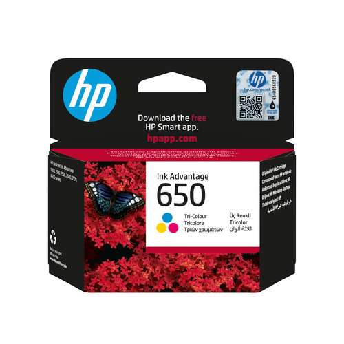 Картридж HP 650 Tri-colour для Deskjet Ink Advantage 1015/1515/2515/2545/2645/3515/3545/4515/4645 (200 стр) ( CZ102AE )