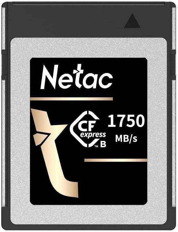 Карта памяти Netac - CF2000, CF, write speed 1650Mb/s, read speed 1750Mb/s, Class 10, 512GB, NT02CF2000-512G-S