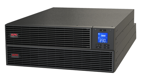 SRV3KRILRK - Источник бесперебойного питания, APC, Easy UPS SRV3KRILRK, Комплект: SRVPM3KRIL- 1шт, SRV72RLBP-9A-1шт, SRVRK1-2 шт, Онлайн, Мощность 3000ВА/2400Вт, Стоечный 4U, 230В, Вых:6x IEC C13 + 1x IEC C19, Intelligent Card Slot, LCD, Extended Runtime, W/ rail kit, Чёрный