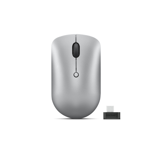 Мышь Lenovo 540 USB-C Wireless Compact светло-серый оптическая 2400dpi беспров. USB-C для ноутбука 3but (GY51D20869)