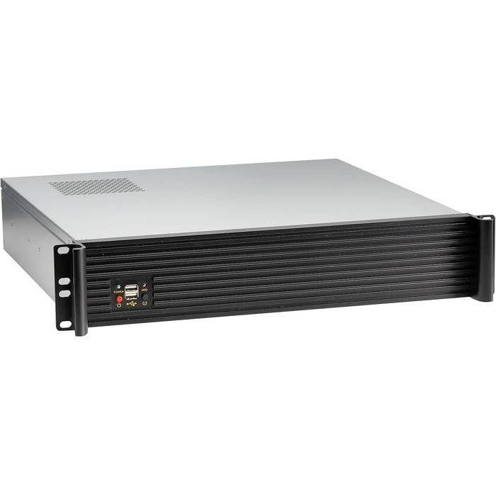 Exegate EX281968RUS Серверный корпус ExeGate Pro 2U420-06 <RM 19", высота 2U, глубина 420, БП 2U-500ADS, USB>