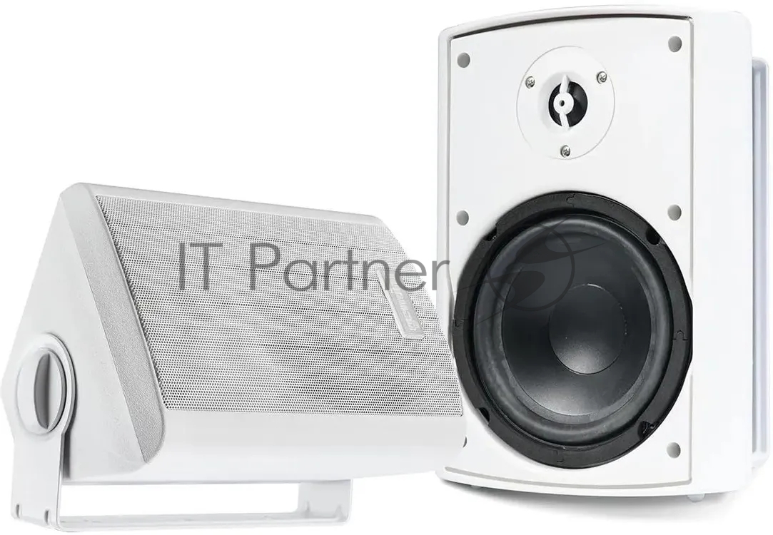 Акустическая система Gemini GHSI-W525BT-PR-WHT Активная + пассивная АС, 5.25" НЧ + 0.75" ВЧ, мощность RMS/Peak 60/150 Вт, АЧХ 45-20000 Гц, динамики: 5" НЧ, 1" ВЧ, IP44, BT, 3,5 мм AUX вход, 3,5 мм AUX выход, настенные крепления, пульт ДУ, цвет белый
