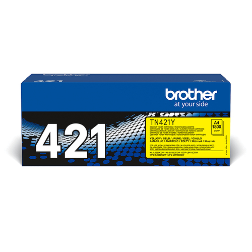 (Спец.цена) Оригинальный картридж Brother TN-421Y (TN421Y) для Brother HL-L8260CDW/ DCP-L8410CDW/ MFC-L8690CDW, yellow (1 800 стр.)