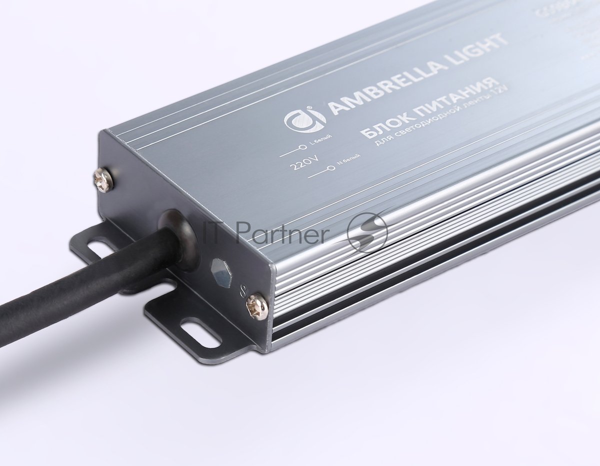 Блок питания 12V 150W 12.5A IP67 110-220V 220*52*20