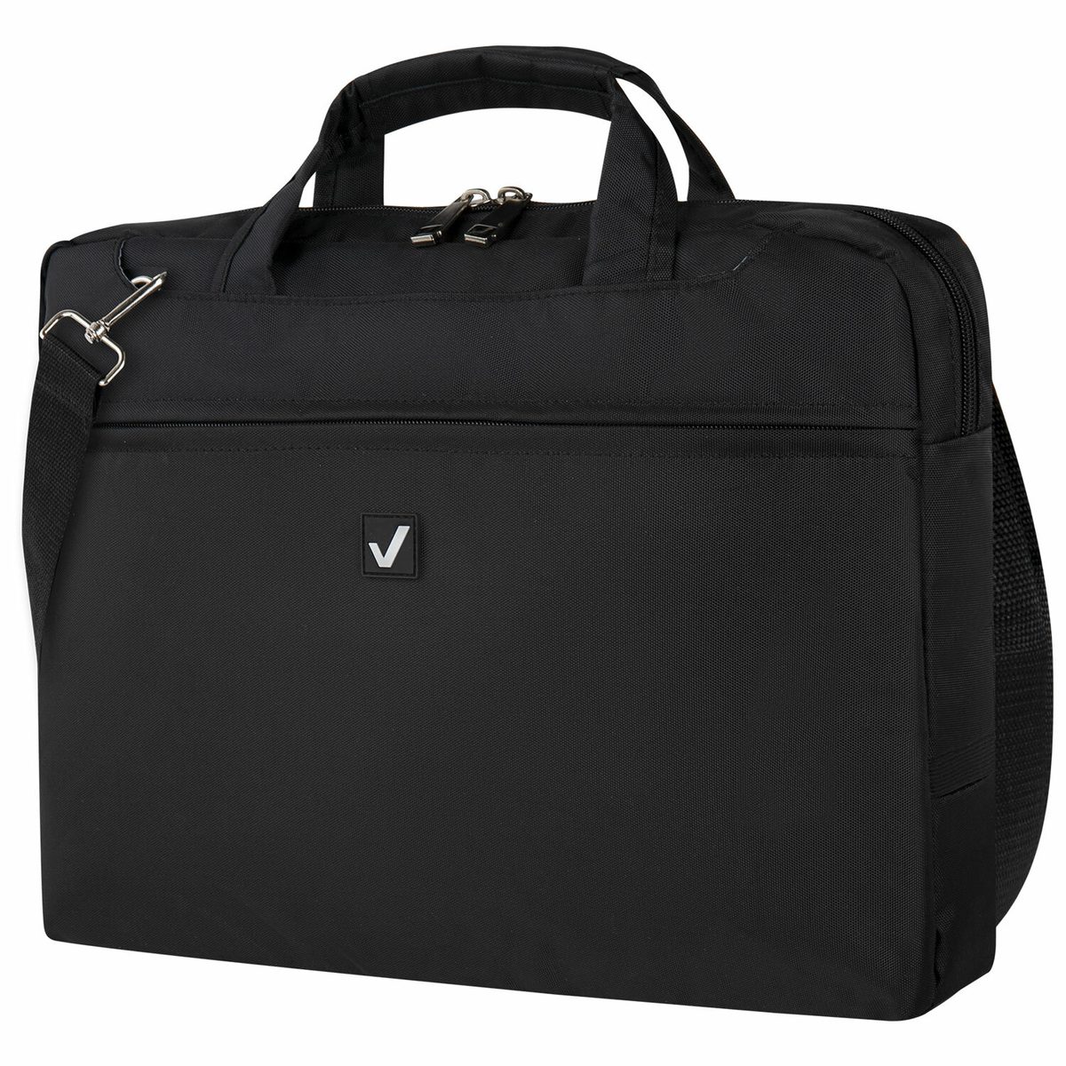 Сумка деловая Brauberg 240458, для ноутбука 15.6", 30×40×4 см, нейлон, черная