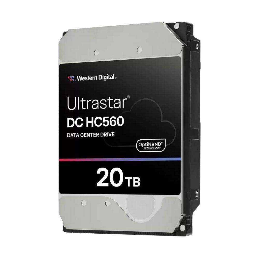 Western Digital Жесткий диск серверный 3.5" 20TB WD Ultrastar DC HC560 WUH722020BLE6L4 SATA 6Gb/s, 512 Mb, 7200 rpm 0F38785