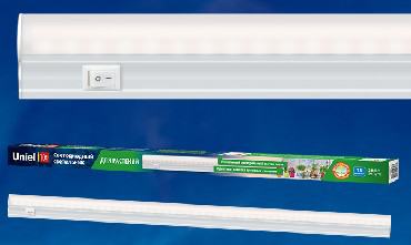 Uniel <ULI-P10-10W/SPFR IP40 WHITE> Светодиодный  светильник  длярастений