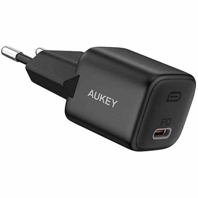 Aukey Omnia II Mini 20W <AWC-PA-B1T BK> Зарядное устройство USB-C (Вых.  DC5/9/12V, 20W, USB-C)
