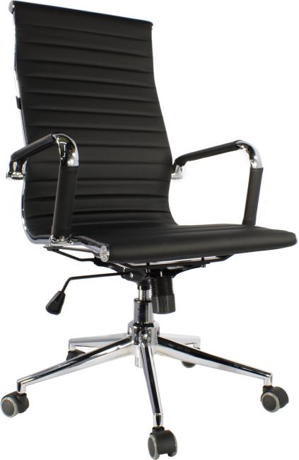EVERPROF <RIO T  PU Black> Кресло