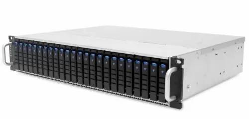 Компьютерный корпус AIC XJ1-20246-02 2U 24x 2.5"; hot-swap bays, hot-swap JBOD with dual SAS 12G expander controller, dual BMC, tool-less HDD tray, 550W 1+1 hot-swap redundant 80+ platinum, tool-less rail kit (35X series)