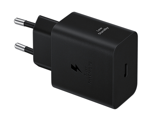 Сетевое зарядное устройство Samsung 45W (USB Type-C порт, кабель USB Type-C в комплекте), черное