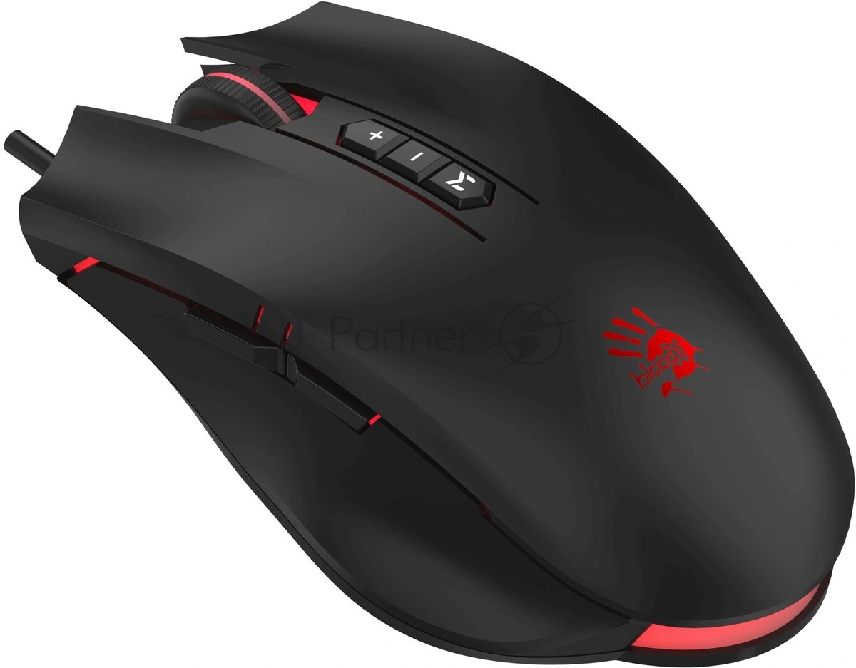 Мышь проводная A4Tech Bloody ES7 черный, 6000 dpi, USB, кнопки - 8