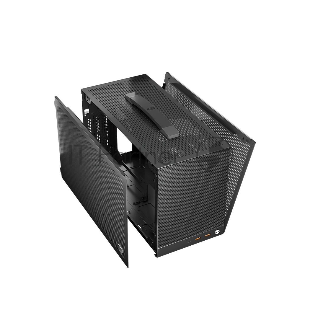 Компьютерный корпус PCCooler CASE K101 MESH GY 3F