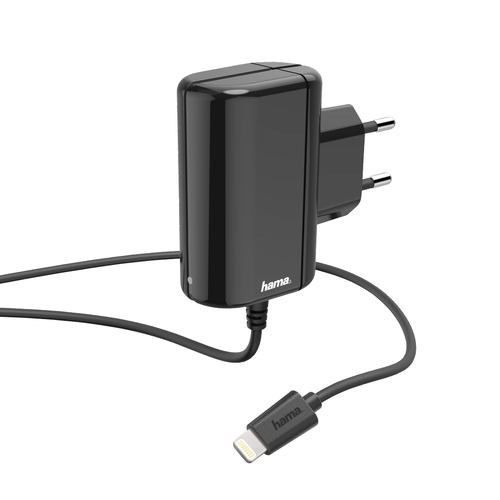Сетевое зар./устр. Hama H-183267 5W 1A для Apple черный (00183267)