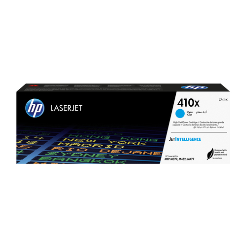 CF411X - 1/3 CF252XM Kартридж HP 410X для LaserJetProM477fdn, M477fnw, M452dn голубой (5 000 стр.), CF411X - 1/3 CF252XM