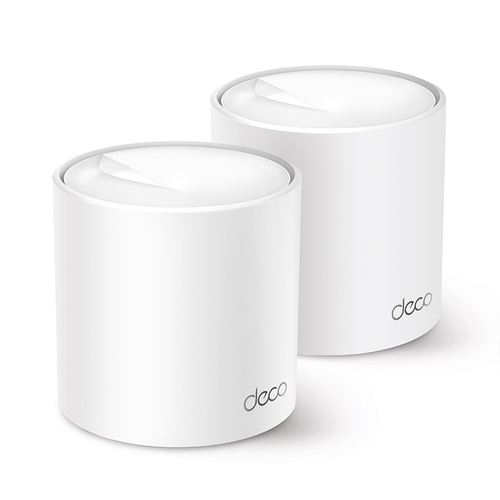 Система TP-Link Mesh AX3000 Whole Home Wi-Fi System, Wi-Fi 6, 2402Mbps (4 streams) at 5GHz and 574Mbps (2 streams) at 2.4GHz, 2 Gigabit ports of each unit, support OFDMA, MU-MIMO, 802.11k/v/r seamless roaming, support WPA3, HomecareTM system, easy setup and manageme
