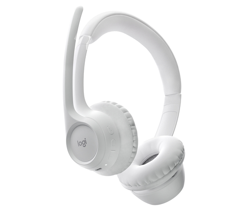 Беспроводная гарнитура Logitech Wireless Headset ZONE 300, Bluetooth, OFF-WHITE, [981-001417]