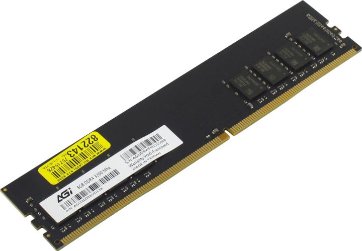 AGI <AGI320008UD138> DDR4 DIMM  8Gb <PC4-25600> CL22