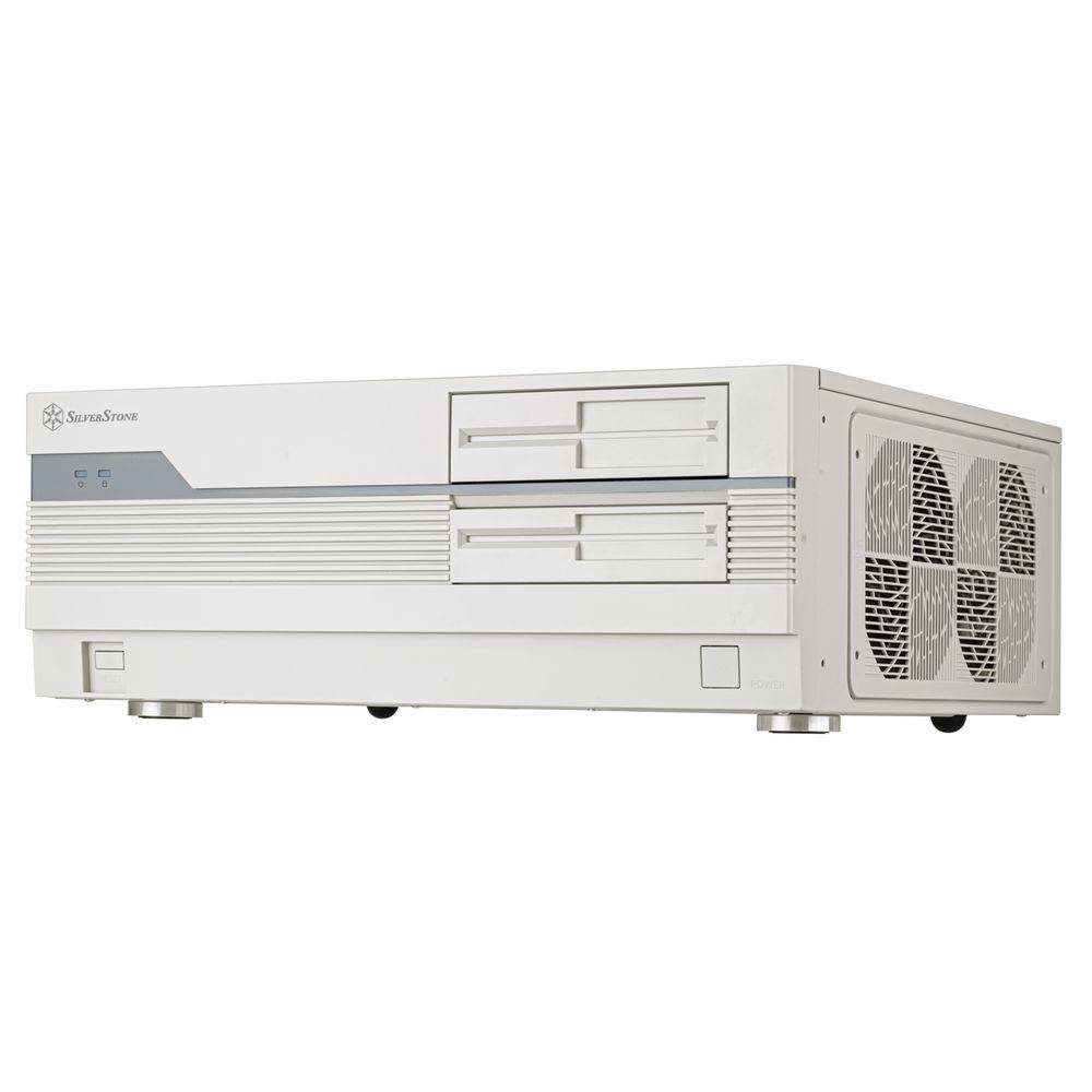 Корпус ПК Silverstone G41FLP01W000020, Middle Tower, SSI-CEB, белый