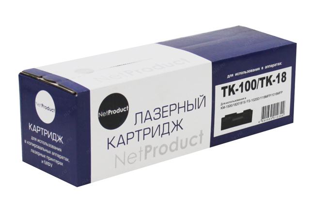 Картридж лазерный NetProduct N-TK-100/TK-18 (TK-100/TK-18), черный, 7200 страниц