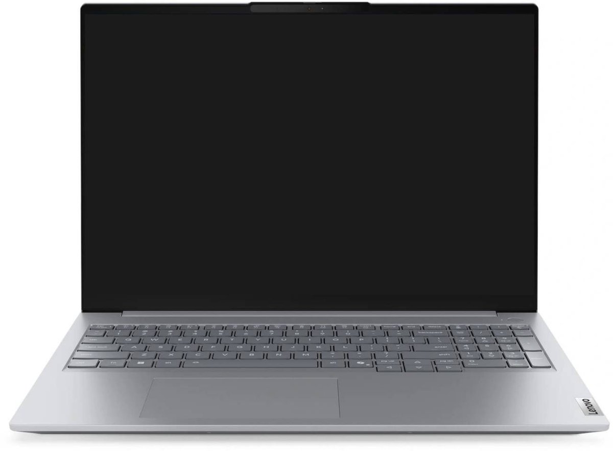 Ноутбук Lenovo ThinkBook 16 G8 IAL - 16", 1920x1200 (WUXGA), 300-nit, Intel Core Ultra 7 255H 2000MHz, DDR5 16 ГБ 512 ГБ, Intel Arc Graphics 140T, Bluetooth, Wi-Fi, FPR, серый, ОС не установлена, 21SKS05C00