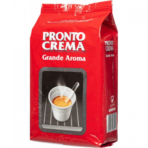 Кофе в зернах Lavazza (Лавацца) "Pronto Crema", натуральный, 1000г, вакуумная упаковка, 7821