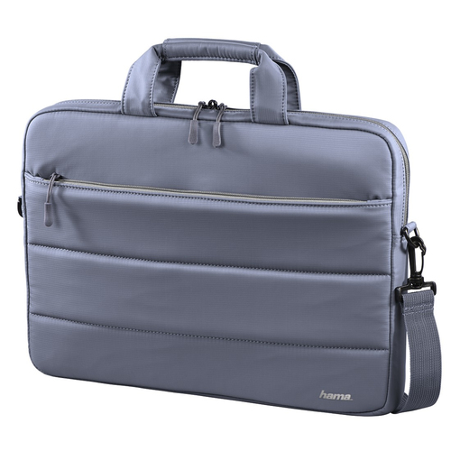 Сумка для ноутбука 15.6" Hama Toronto серый/голубой  нейлон  (00101851)