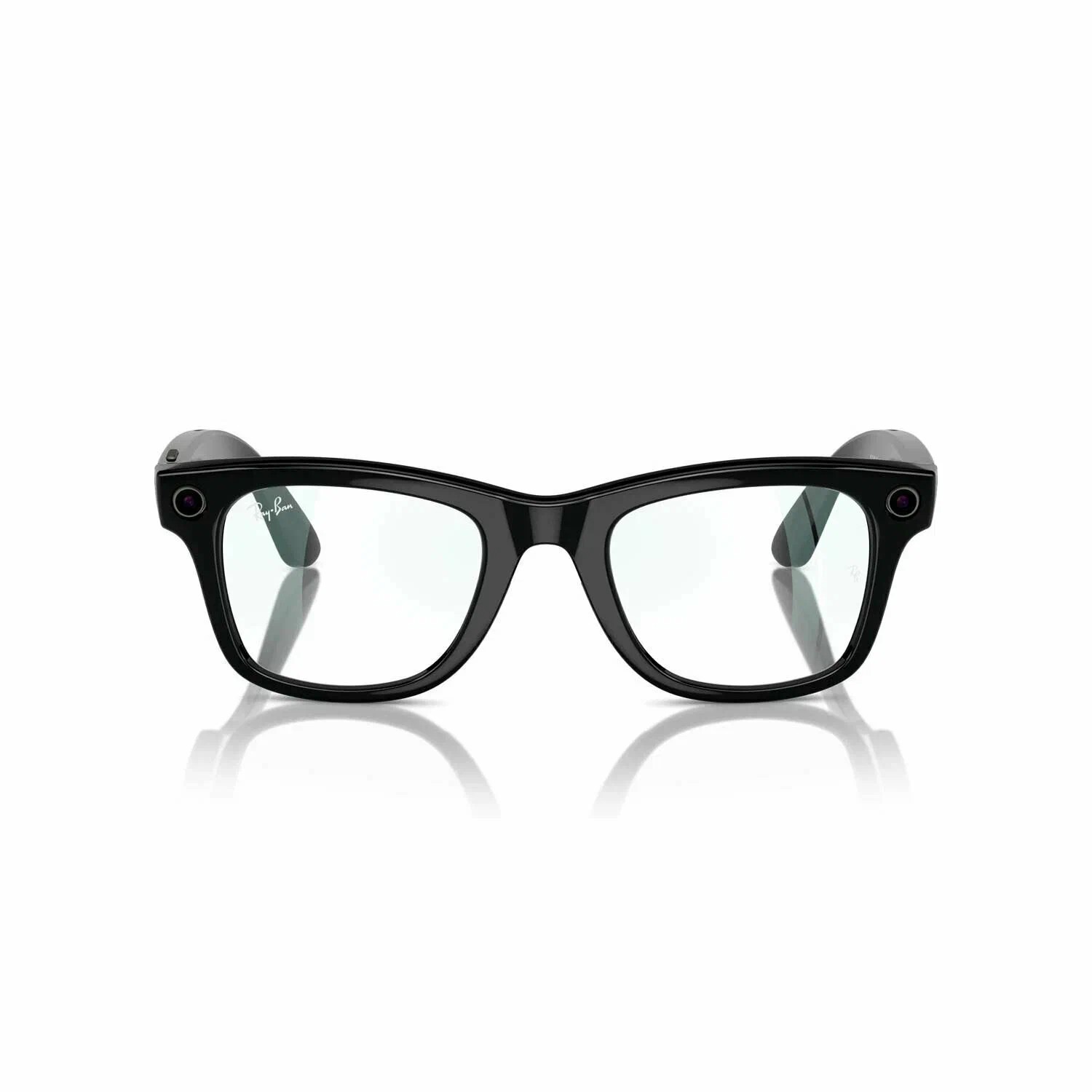 Смарт очки Ray Ban Wayfarer Shiny Black/ Clear Size 53, RW4008