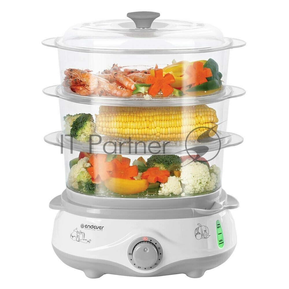 Пароварка Endever Vita-170, 1000 Вт, 11 л
