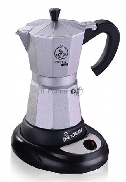 Кофеварка Endever COSTA-1010, черный/стальной