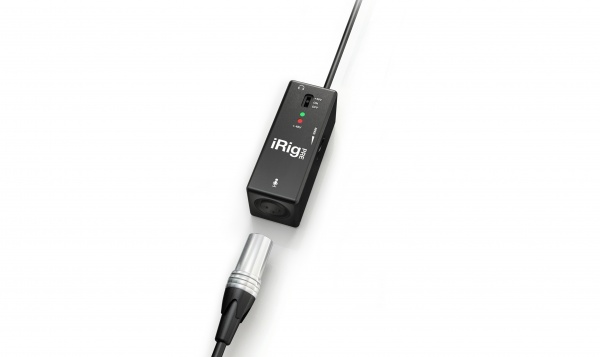 IK Multimedia iRig PRE (RTL) Переходник для подключения XLR микрофона к iPhone,  iPad и Android