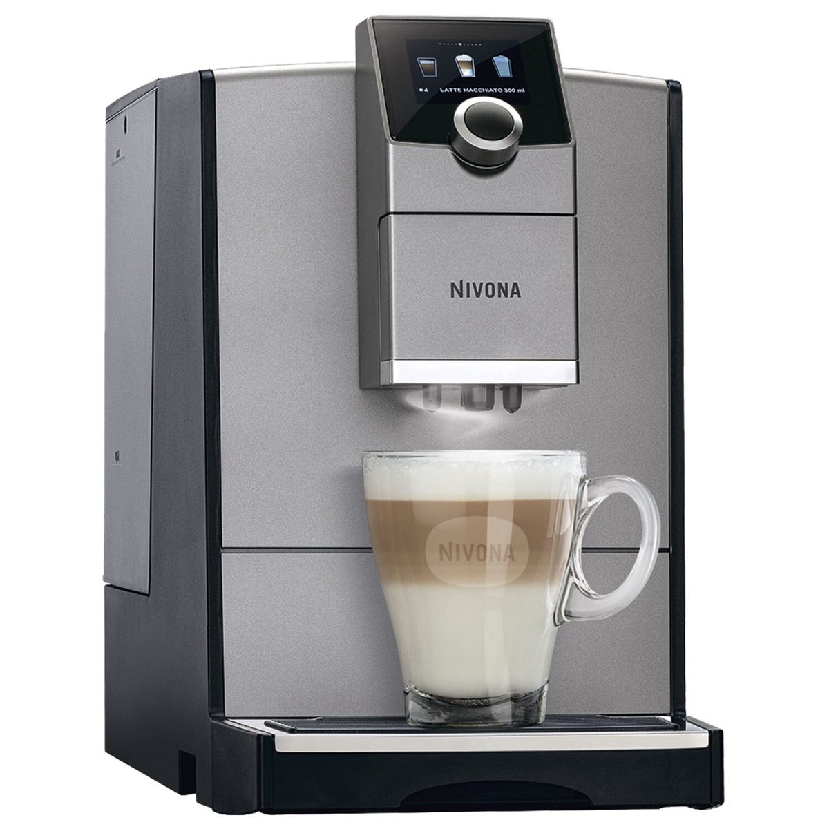 Кофемашина Nivona CafeRomatica NICR795, 1455Вт, объем 2,2л, автокапучинатор, серая (NICR 795)