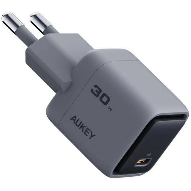 Aukey Comet 30W <PA-C1 Gray>  Зарядное устройство USB