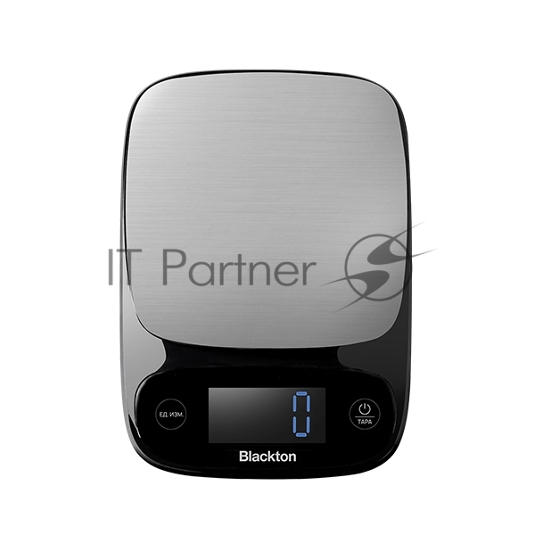 Весы кухонные Blackton Bt KS112 черный, тип управления: сенсорное, дисплей LCD, количество высокочувствительных датчиков: 1, выбор единиц измерения: грамм, килограмм, фунт:унция, миллилитр (молоко, вода), жидкая унция, унция, интервал измерения: 1 г, максимальный вес: 10 кг, функция вычета веса тары, индикация перегрузки, индикатор замены батарейки, автоматическое и ручное отключение, автообнуление, материал корпуса: пластик, металл, нескользящие ножки, источник питания: 2 x AAA, номинальное напряжение: 3 В"