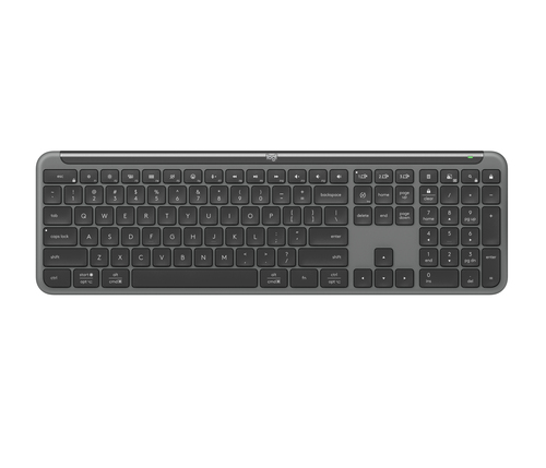 Клавиатура Logitech K950, USB, Bluetooth/Радиоканал, с гравировкой, черный [920-012434]