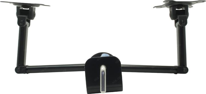 Cactus <CS-VM-D29-BK Black> настольный кронштейн для  2-х  мониторов  (VESA75/100, 2x8кг)