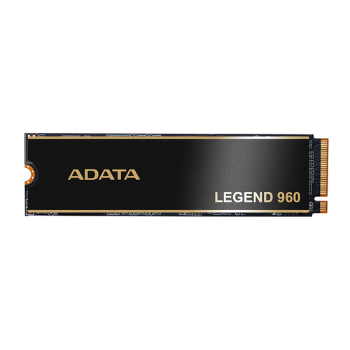 Твердотельный накопитель/ ADATA SSD LEGEND 960, 2000GB, M.2(22x80mm), NVMe 1.4, PCIe 4.0 x4, 3D NAND, R/W 7400/6800MB/s, IOPs 750 000/630 000, DRAM buffer 2000MB, TBW 1560, DWPD 0.43, with Heat Spreader (5 лет)
