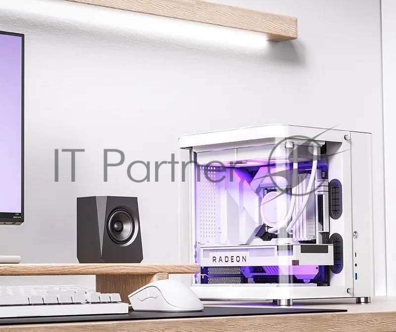 Корпус JONSBO TK-1 White, Mini-Tower, mATX/mITX